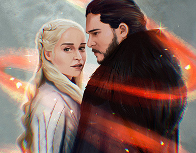 Khaleesi and Jon