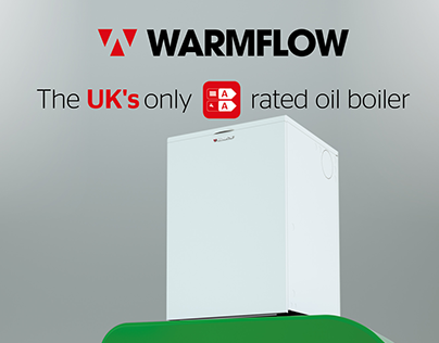 Warmflow - Photo Realistic Combi Boiler Mockup