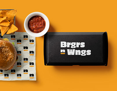 Burger Brand Identity, Packaging, Signage