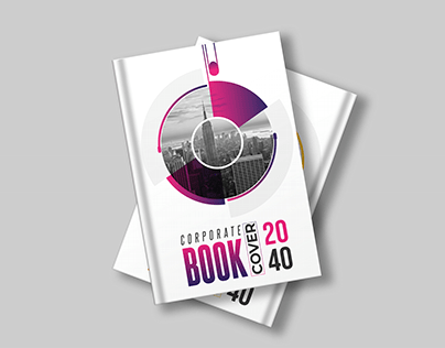 Modern design template for Book Cover