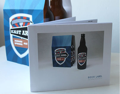 beer label booklet- design process
