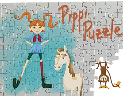 Pippi Longstocking Puzzle Design