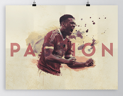 Anthony Martial - Manchester United poster