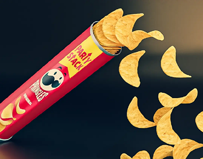 Pringles 3D model