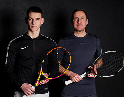 Dynamic Duo: Father-Son Tennis Coaching Journey