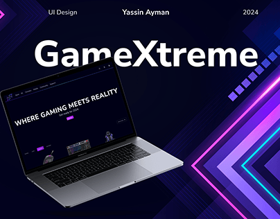 Project thumbnail - GameXtreme webpage