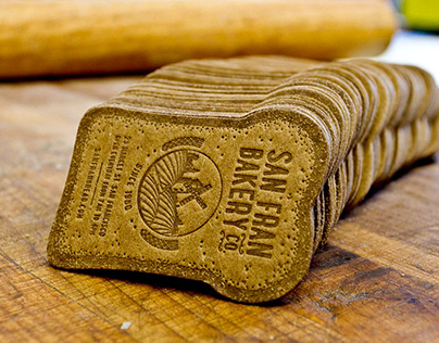 Bread Shaped Business cards