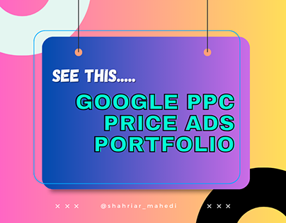 Google PPC Price Ads Portfolio.