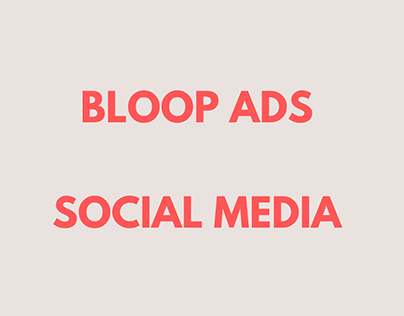 Creative Copy for Social Media - BLOOP ADS