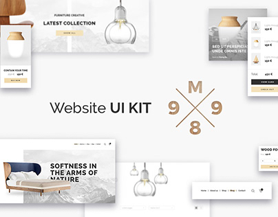 M989 Website UI Kit