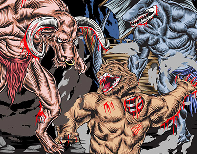 Zombie Beast Illustration
