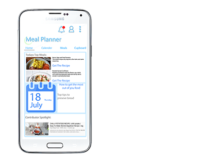 Meal Planner App Design