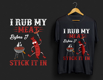 BBQ T shirt Design