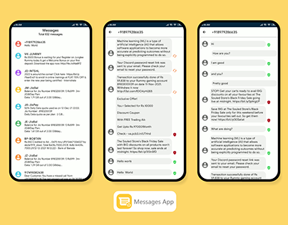 Messages ML App