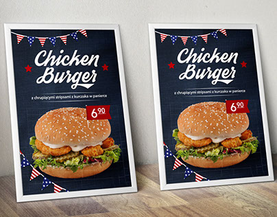 Poster American Burger