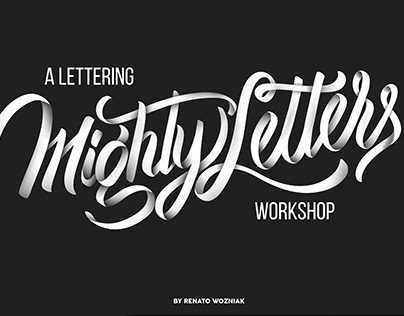 Mighty Letters - Lettering Project