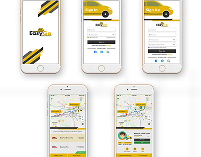 EasyGo - Taxi Booking App