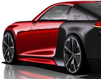 Audi R8 E-tron Tony Stark Edition