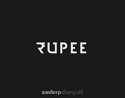 Rupee logo concept design