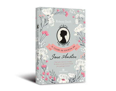 Cover design of "O clube de escrita de Jane Austen"