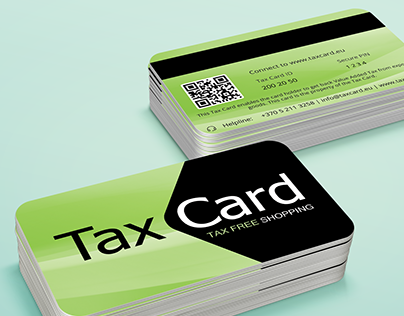 Tax card design