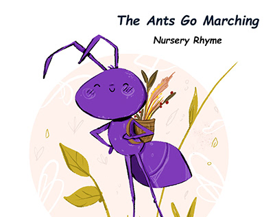 The Ant go Marching Nursery Rhyme
