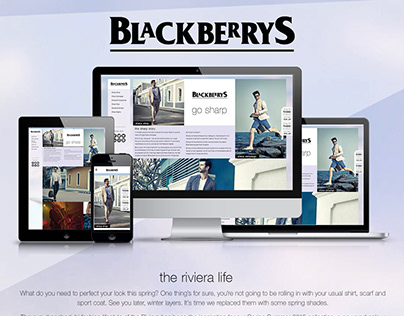 Blackberrys UI/UX Design