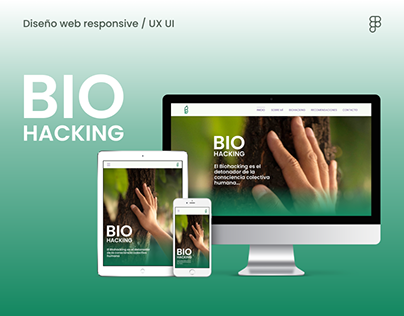 Biohacker | UX UI | Web