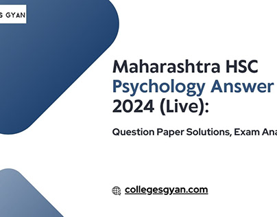 HSC Psychology Answer Key 2024 (Live)