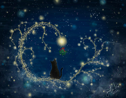 Cat’s Christmas Dream