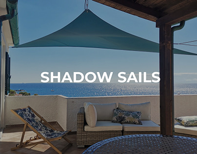 SHADOW SAILS Landing page