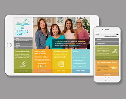 Gillan Learning Center website