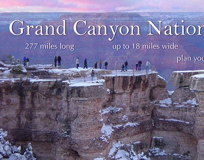 Grand Canyon National Park Advertisement