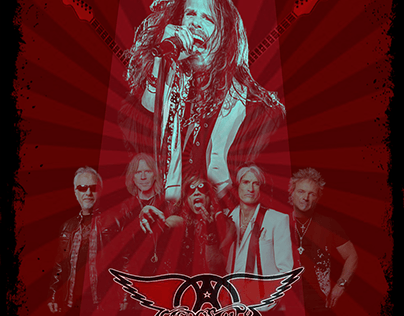 Aerosmith music poster