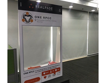 Photobooth layout for Realpage Contact Center