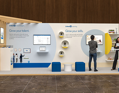 Booth Designs for LinkedIn