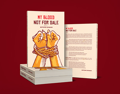 My Blood Not For Sale - Proposed book cover design