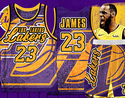 Lakers Jersey Projects  Photos, videos, logos, illustrations and branding  on Behance