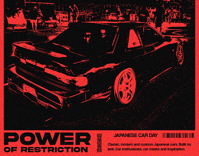 Brutalism Poster - Power of Restriction [JDM]