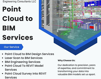 Point Cloud to BIM Services in Houston, USA