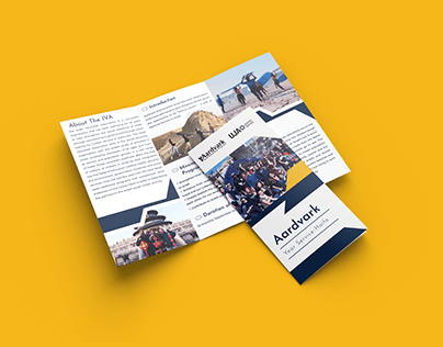 Aardvark Tri-fold Brochure Design