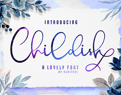 Childish - A Lovely Font | FREE