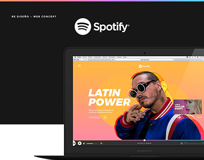 redesign / spotify
