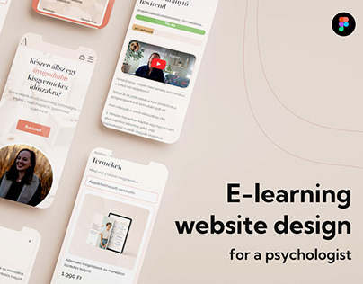 E-commerce website for a psychologist