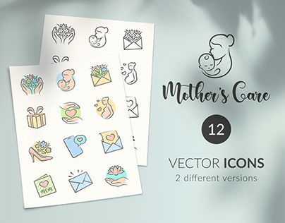 Mother's Day icons