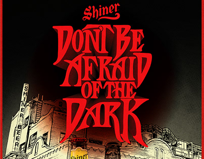 Shiner Beer Halloween Poster Campaign