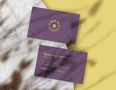Identidade Visual - Samantha Linsmeyer - Terapeuta