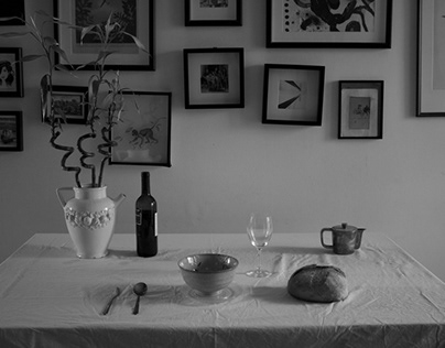 La table servie - Photographic version
