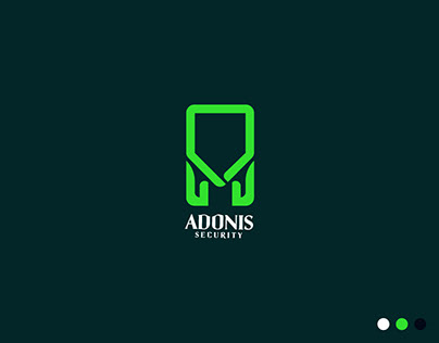 Adonis security Logo Design - Logo Brand Identity
