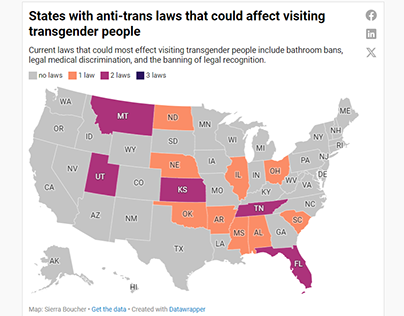 Anti-trans laws that could affect visitors 3.19.2024
